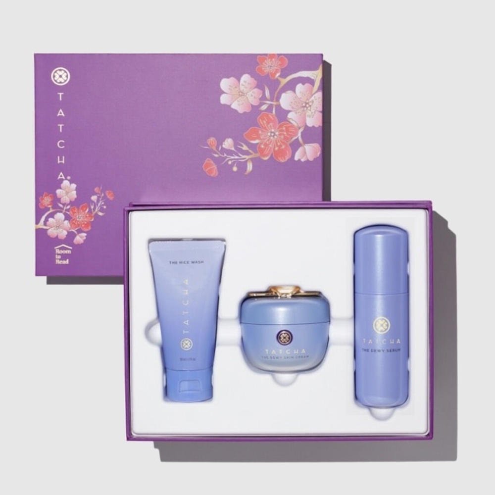 Tatcha Skincare Set - Purple